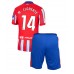 Atletico Madrid Marcos Llorente #14 Hjemmedraktsett Barn 2024-25 Korte ermer (+ Korte bukser)